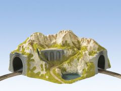 NOCH 5130 Ecktunnel 1-gleisig, gebogen, (Spur H0)
