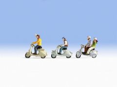 NOCH 15910 Motorrollerfahrer (Spur H0)
