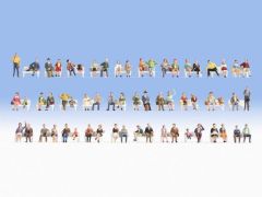 NOCH 16071 Mega-Spar-Set Sitzende (Spur H0)