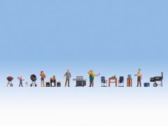 NOCH 16200 Figuren-Themenwelt Grill-Par (Spur H0)