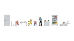 NOCH 16284 Figuren-Themenw.Esszimmer (Spur H0)