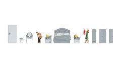 NOCH 16287 Figuren-Themenw.Schlafzimme… (Spur H0)