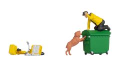 NOCH 16610 Funny-Scenes Vorsicht Hund (Spur H0)