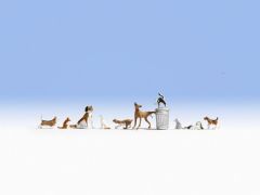 NOCH 45715 Hunde und Katzen (Spur TT)