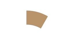 NOCH 53843 Easy-Track Trasse gebogen R1… (Spur H0)
