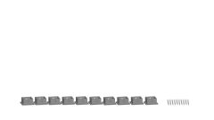 NOCH 53900 Easy-Track Bodenplatte 1 mm (Spur H0)