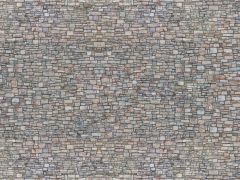 NOCH 56940 3D-Kartonplatte Bruchsteinma (Spur H0)