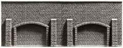 NOCH 58058 Arkadenmauer, 33,4 x 12,5 cm (Spur H0)