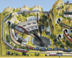 NOCH 80120 Anbauteil links Drehscheibe (Spur H0)
