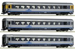 Roco 6200032 3er Set EC-Wagen Cisalpino #1 (Spur H0)