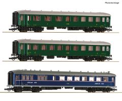 Roco 6200036 3er Set Schnellzugwag. CSD #1 (Spur H0)