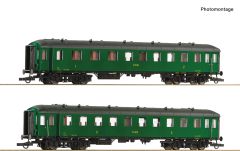 Roco 6200037 2er Set Schnellzugwag. CSD #2 (Spur H0)