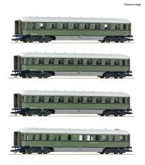 Roco 6200049 4er Set Reisezug Plan D NS (Spur H0)