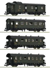 Roco 6200055 4er Set Pers.Wag. SNCF (Spur H0)