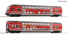 Roco 6220066 2er Set Dosto VVO DB-AG AC (Spur H0)
