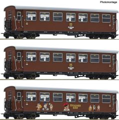 Roco 6240002 3er Set Personenzug Novog (Spur H0)