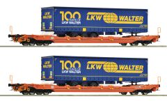 Roco 6600064 2er Set Taschenwg. T5 Wascosa (Spur H0)