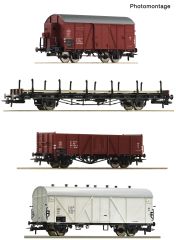 Roco 6600101 4er Set Guterzug PKP (Spur H0)