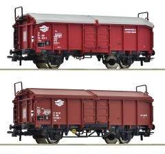 Roco 6600116 2er Set Schiebedachwag. MAV (Spur H0)