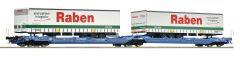 Roco 6600117 Doppeltwg. T3000e VTG + Raben (Spur H0)