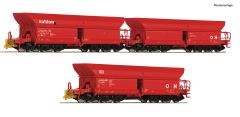 Roco 6600271 3er Set Erzwagen DB AG #2 (Spur H0)