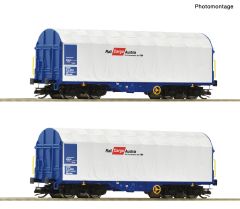 Roco 6680007 2er Set Schiebeplanenwag. RCA (Spur TT)