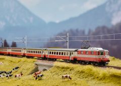 TRIX T16883 E-Lok Re 11141 Swiss Exp.SBB (Spur N)