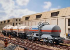 TRIX T18267 Kesselwag.-Set Transfesa (Spur N)