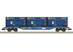 TRIX T18434 Containdertragwagen GATX (Spur N)