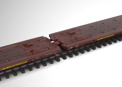 TRIX T24428 Flachwagen-Paar Laads TWA (Spur H0)