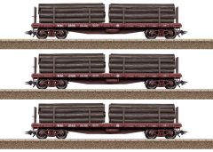 TRIX T24922 US-Flachwagen Set (Spur H0)