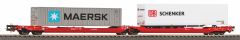 PIKO 24619 T3000e DB AG VI, beladen mit 1x Contai (Spur H0)