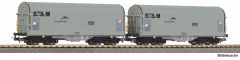 PIKO 28344 2er Set Schiebeplanenwg. ATIR Rail VI (Spur H0)