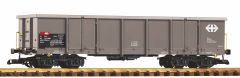 PIKO 37010 G-Offener Güterwg. Eaos grau SBB VI (Spur G)