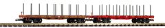 PIKO 38773 G-Rungenwagen 2er Set SF (Spur G)