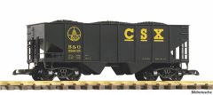 PIKO 38973 G-Schüttgutwg. CSX-B&O mit Kohleladung (Spur G)