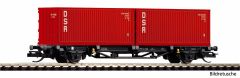 PIKO 47727 TT-Containertragwg. 2X20 DSR DR IV (Spur TT)