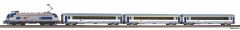 PIKO 57116 Start-Set E-Lok EU 44 + 3 Wg. PKP IC VI (Spur H0)