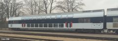 PIKO 58816 Doppelstockwg. DSB 2. Kl blau/weiß grün (Spur H0)