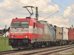 PIKO 59065 E-Lok/Sound BR 185.2 Grenzenlos RheinCa (Spur H0)