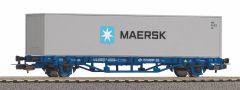 PIKO 97162 Containerwg. 1x40 Container Maersk PKP (Spur H0)