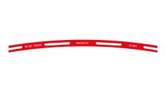 PECO 47NT24 N Gleisschablone geb. R610mm (Spur N)