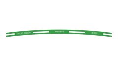 PECO 47NT36 N Gleisschablone geb. R915mm (Spur N)