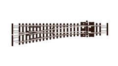 PECO 47SLE392F N C55 Weiche links,R305mm