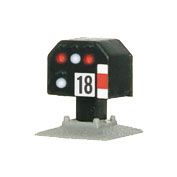 Viessmann 4418 N Licht-Sperrsignal, nieder (Spur N)