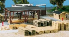 Auhagen 11353 Holzhandel Span & Co. (Spur H0)
