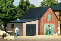 Auhagen 11408 Lagerschuppen mit Garage (Spur H0)