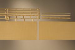 Auhagen 41207 Ziegelmauern mit Zahnfriesvar (Spur H0)
