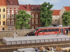 Auhagen 41634 Bahnsteig ohne Überdachung (Spur H0)