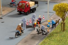 Auhagen 41679 H0 Figuren Verkehrskontrolle